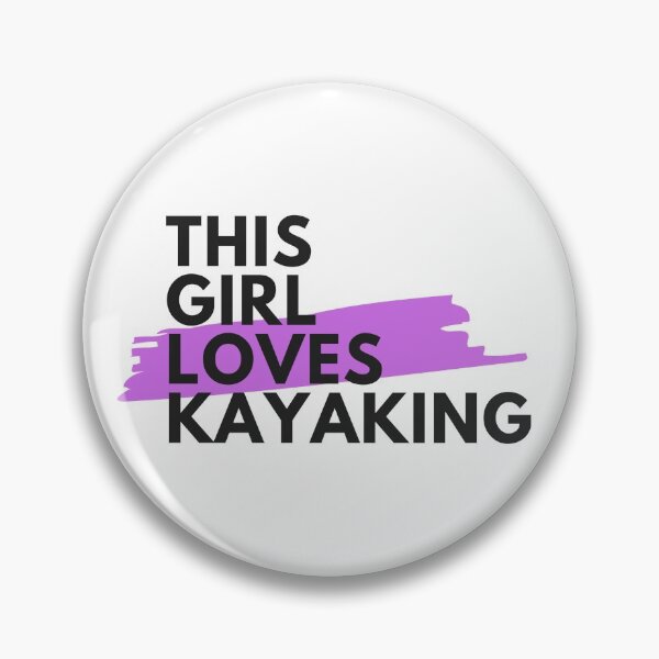 Item preview, This girl loves kayaking designed and sold by TheGreenGoat.