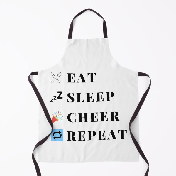 Item preview, Eat Sleep Cheer Repeat, Cool  designed and sold by KashifMohiuddin.