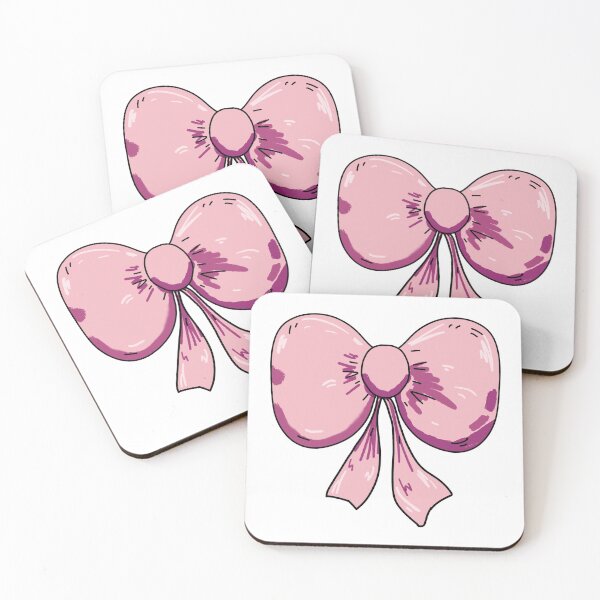 Item preview, Pink Bow Design with Black Outline designed and sold by Ellora  Roy.