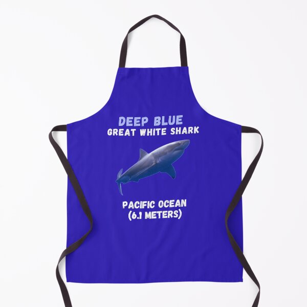 Item preview, Deep Blue Famous Great White Shark designed and sold by MojaveTradePost.