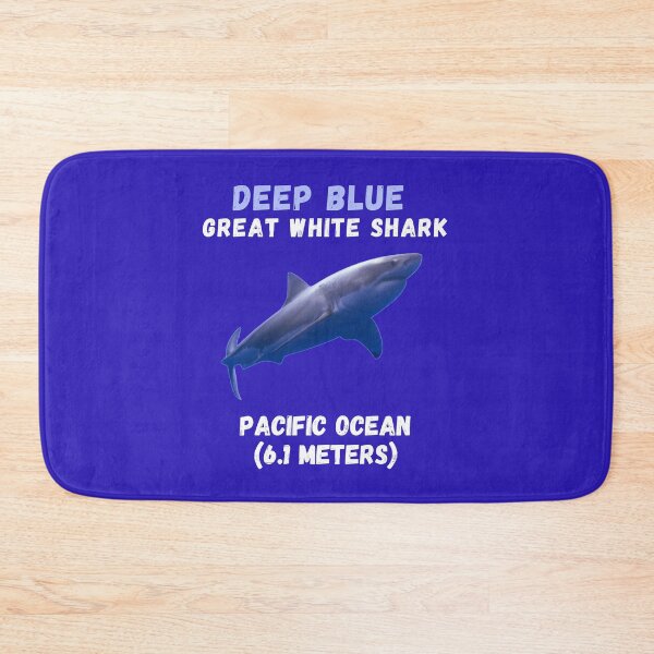 Item preview, Deep Blue Famous Great White Shark  designed and sold by MojaveTradePost.