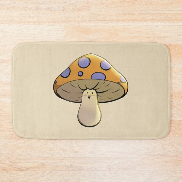 Item preview, Yellow Happy Mushroom designed and sold by blurryleedss.