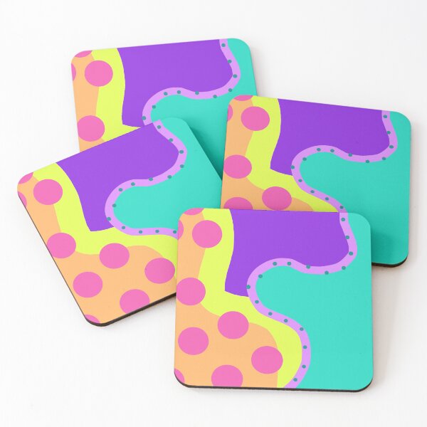 Item preview, abstract block fun colours designed and sold by Stuckinadream.