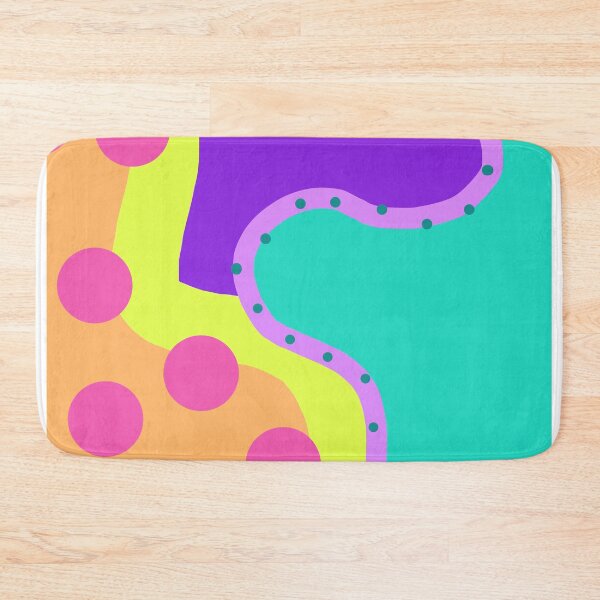 Item preview, abstract block fun colours designed and sold by Stuckinadream.