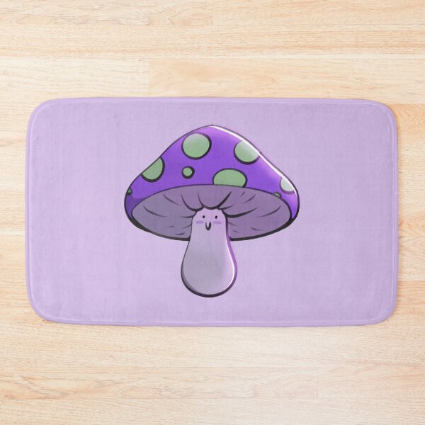 Item preview, Purple Happy Mushroom designed and sold by blurryleedss.