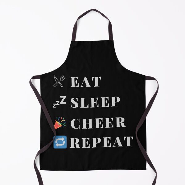 Item preview, Eat Sleep Cheer Repeat, Cool  designed and sold by KashifMohiuddin.