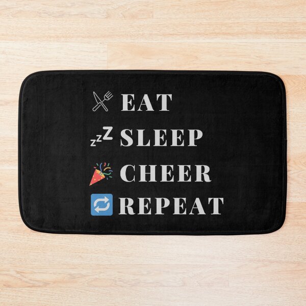Item preview, Eat Sleep Cheer Repeat, Cool  designed and sold by KashifMohiuddin.