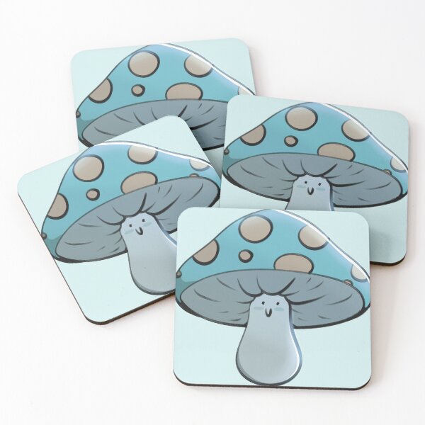 Item preview, Blue Happy Mushroom designed and sold by blurryleedss.