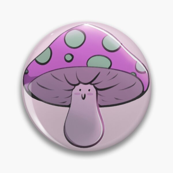 Item preview, Pink Happy Mushroom designed and sold by blurryleedss.