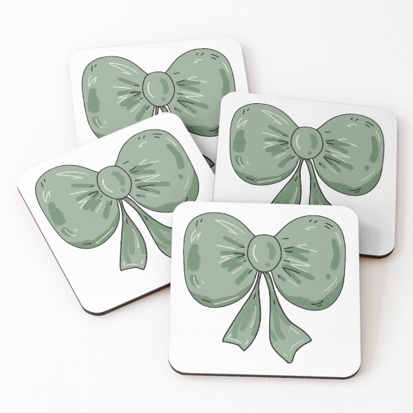 Item preview, Ribbon Design in Green designed and sold by Ellora  Roy.