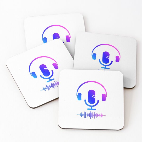 Item preview, Colorful Podcast logo designed and sold by Roy Store.