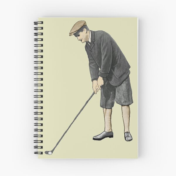 Item preview, Vintage Early 1900s Golfer Putting the Golf Ball URM designed and sold by urmaddad.