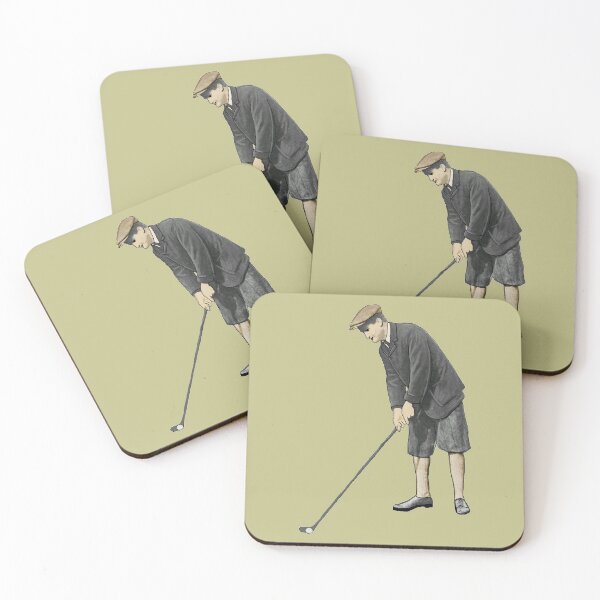 Item preview, Vintage Early 1900s Golfer Putting the Golf Ball URM designed and sold by urmaddad.