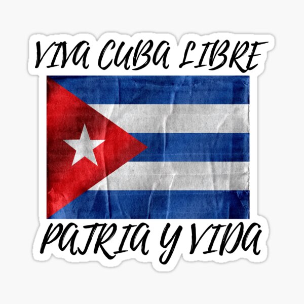 Bandera de Guanabacoa, Cuba STICKER Vinyl Die-Cut Decal – The