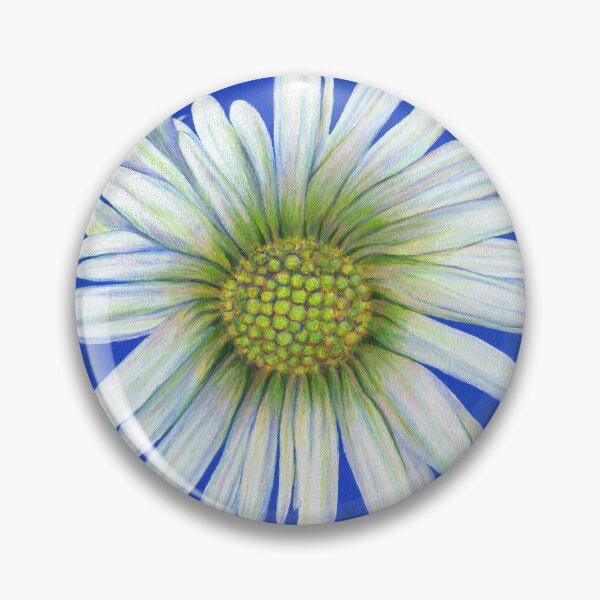 Item preview, Acrylic painting, A simple daisy botanical art designed and sold by Marion Yeo.