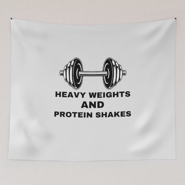 Item preview, Heavy Weights and Protein Shakes designed and sold by Hoffman-Design.