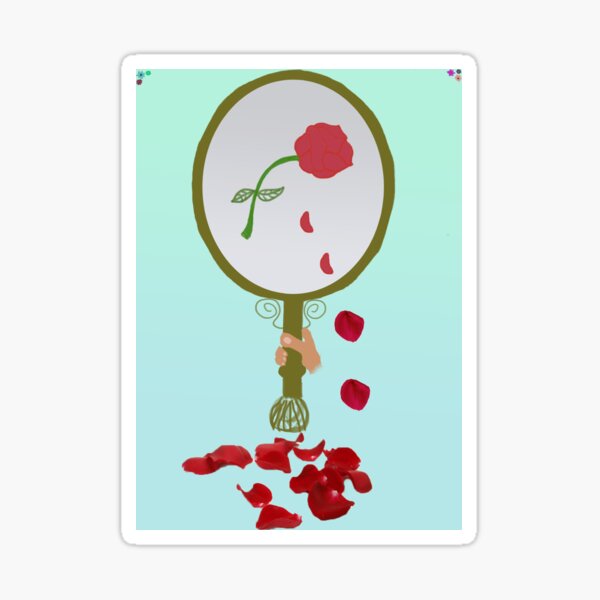 Beast's Magic Mirror Reflective Sticker – Wish Upon Magic
