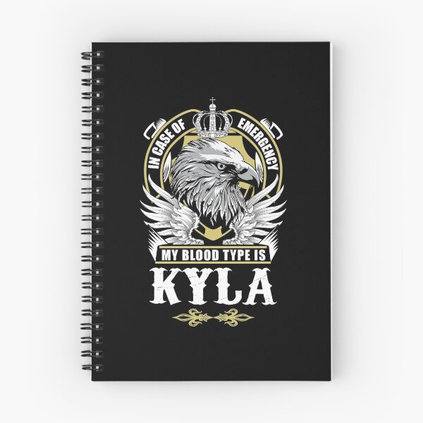 Item preview, Kyla Name T Shirt - In Case Of Emergency My Blood Type Is Kyla  Gift Item Tee designed and sold by allahamher.