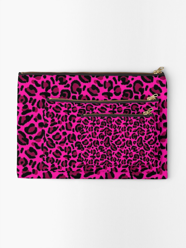 Hot Pink Y2K Aesthetic Leopard Print