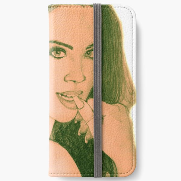 beauty girl iPhone Wallet