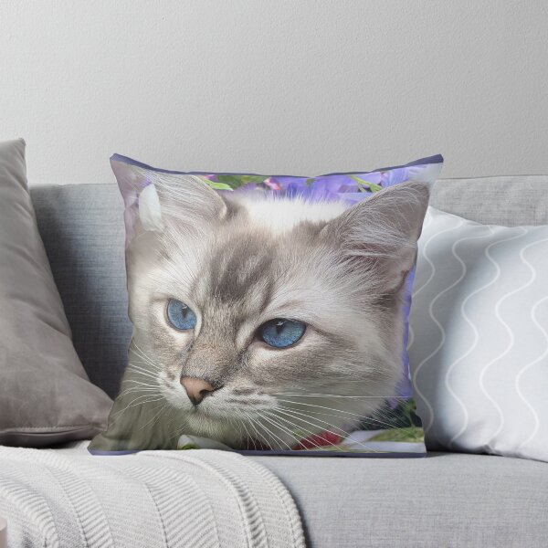 Item preview, Saoirse the lynx ragdoll cat designed and sold by Fluffycat2020.