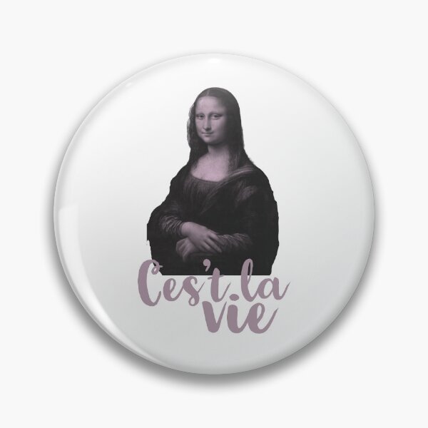 Item preview, GIOCONDA - FRANCE - CES'T LA VIE - The title of the painting - MONA LISA  designed and sold by Tropical Blood.