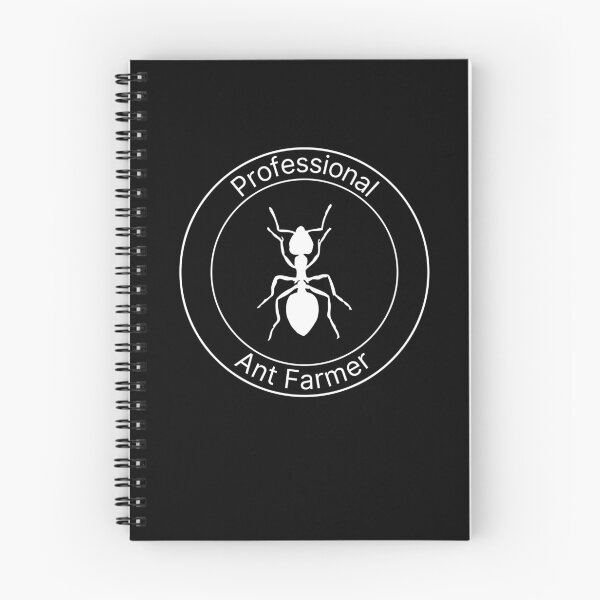 Item preview, White Professional Ant Farmer Badge designed and sold by PolishedPin.