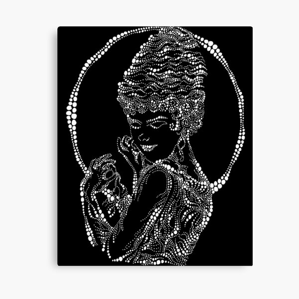 African American retailer Beehive Lady Canvas