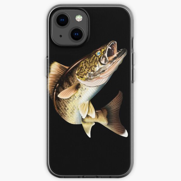 Mary Tracy - Jumping Walleye iPhone Soft Case