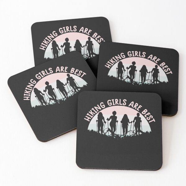 Item preview,  hiking girls are best hiking gift for hillwalking amateurs -funny woman's hiker - Casual hiking Girl  designed and sold by QUEEN-WIVER.