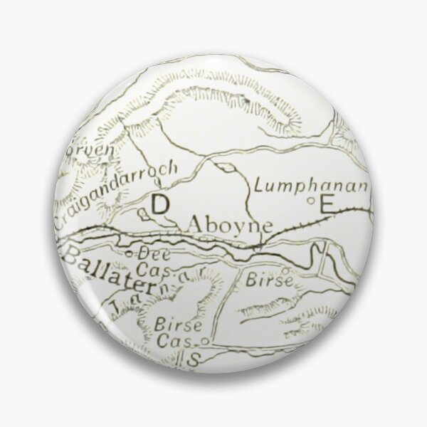 Item preview, ABOYNE & surrounding area map 1891 designed and sold by yourscotland.
