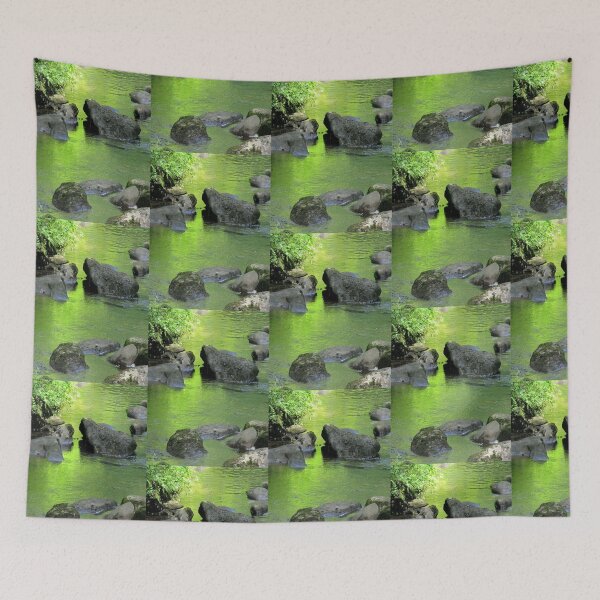 Item preview, Old Rock's Sluggish Swim designed and sold by Jean Gregory Evans.