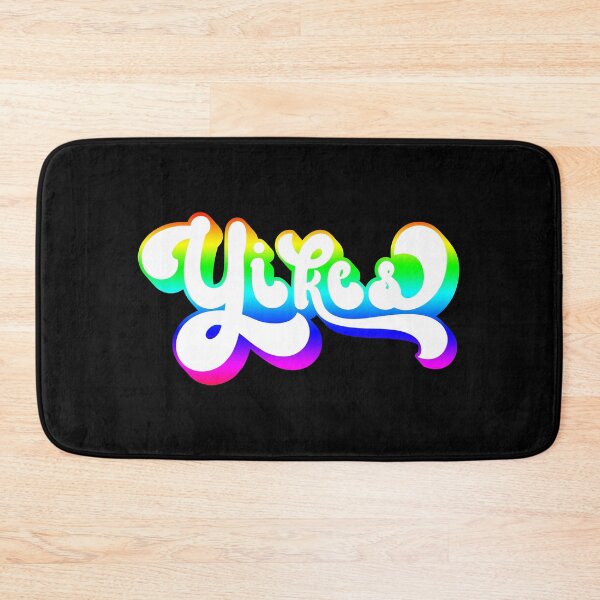 Item preview, Yikes Super Retro Rainbow Design designed and sold by Bumblefuzzies.