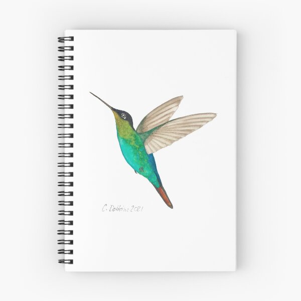 Item preview, Fiery-throated Hummingbird designed and sold by Christiane Dobbins.