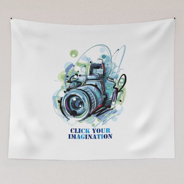 Item preview, A Camera Design Click Your Imagination  designed and sold by VIVEK KUMAR RAI.