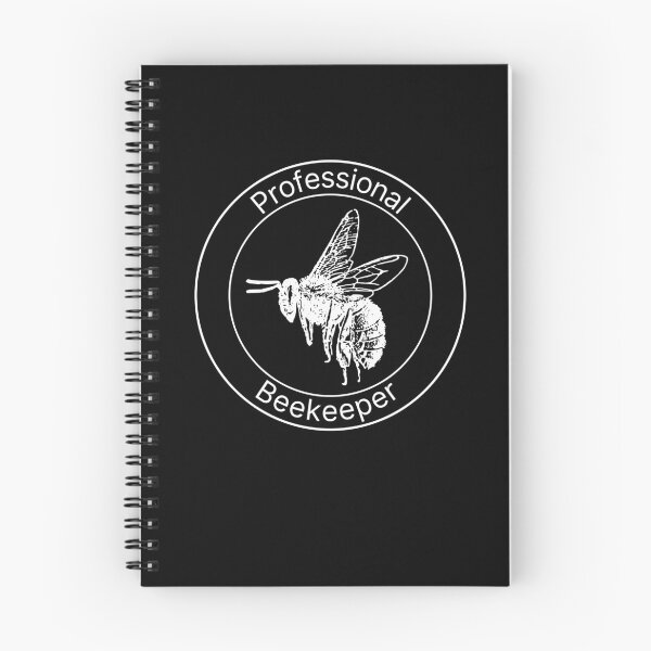 Item preview, White Professional Beekeeper Badge designed and sold by PolishedPin.