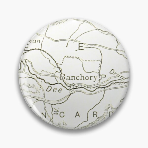 Item preview, BANCHORY & surrounding area map 1891 designed and sold by yourscotland.