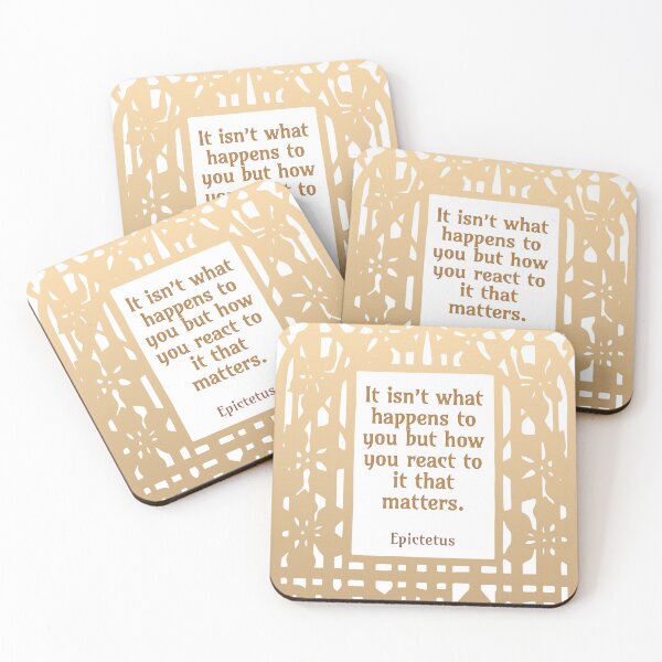 Item preview, Cómo reaccionas-Epictetus-Quote designed and sold by MiakadoArts.