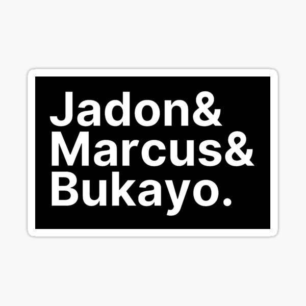Artikel-Vorschau von Jadon & Marcus & Bukayo, designt und verkauft von ThreeEagles.