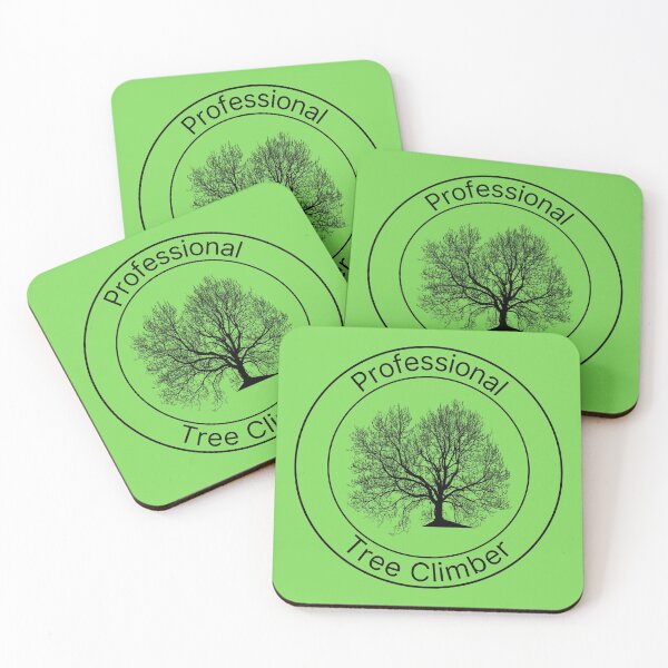 Item preview, Black Professional Tree Climber Badge designed and sold by PolishedPin.