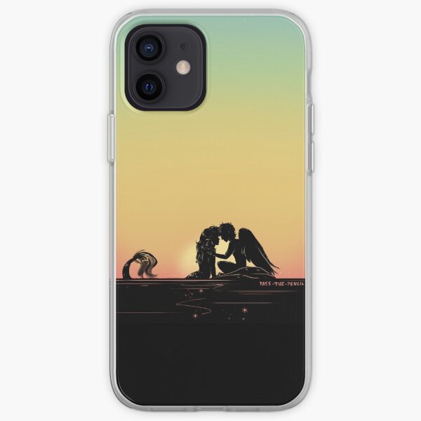 Merman & Harpy Sunset iPhone Soft Case