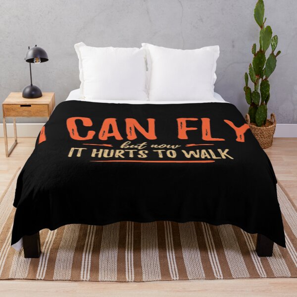 Item preview, I Can Fly, But Now It Hurts To Walk - Aerial designed and sold by DnlDesigns.