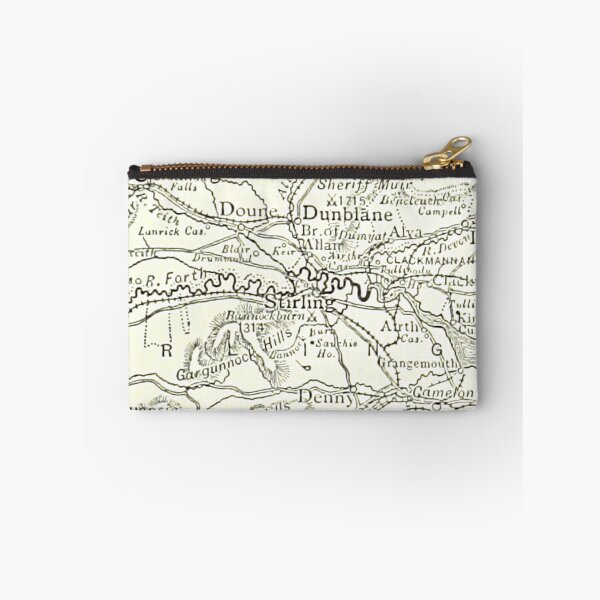 Item preview, STIRLING & surrounding area map 1891 designed and sold by yourscotland.