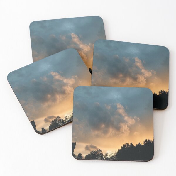 Item preview, breathtaking orange and blue sunset designed and sold by Club Nostalgic.