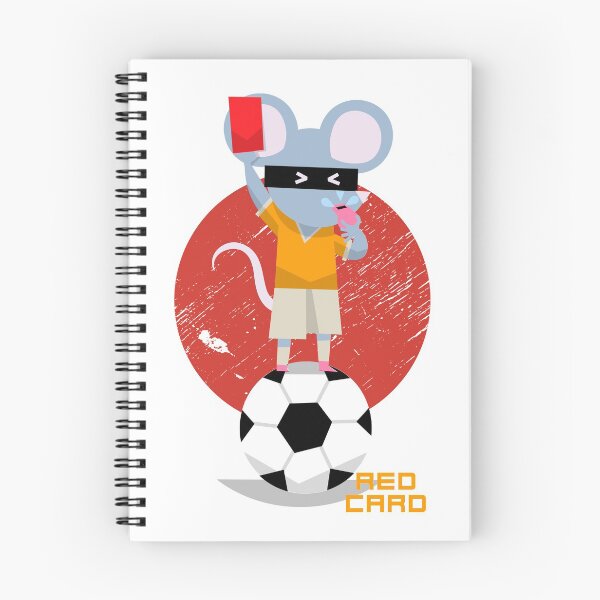 Item preview, Mouse- referee soccer mouse with red card and whistle designed and sold by utopianpioneer.