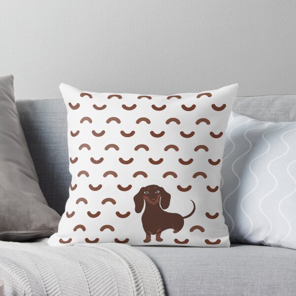 Item preview, Chocolate and tan sitting doxie brown beans designed and sold by myt13.