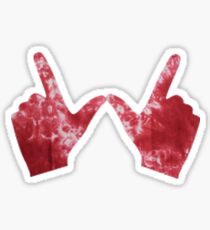 University of Wisconsin tiedye Sticker