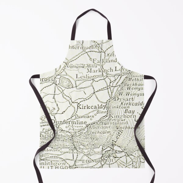 Item preview, KIRKCALDY & surrounding area map 1891 designed and sold by yourscotland.