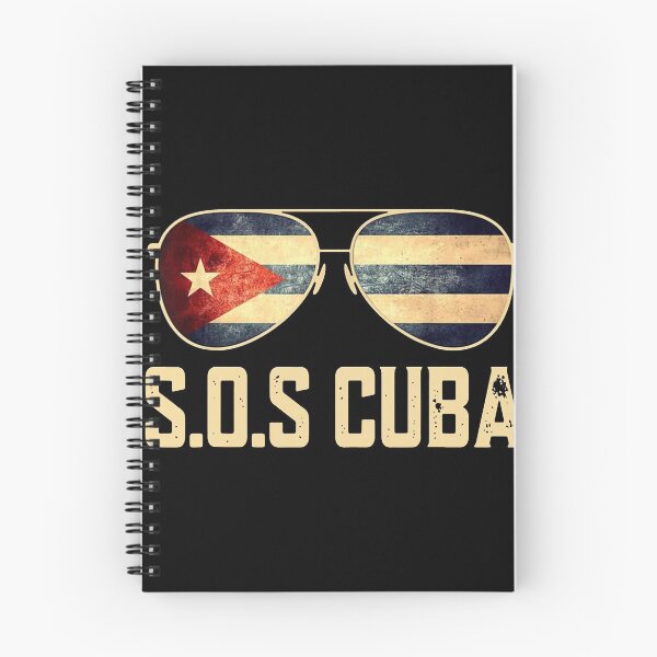 Item preview, S.O.S Cuba Flag Retro Cuban Sunglasses designed and sold by Lopezone.