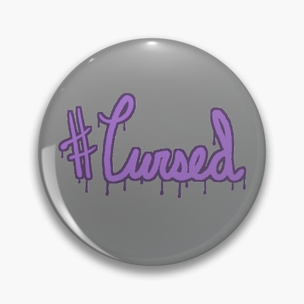 Item preview, #cursed in purple designed and sold by StellarBlitz.